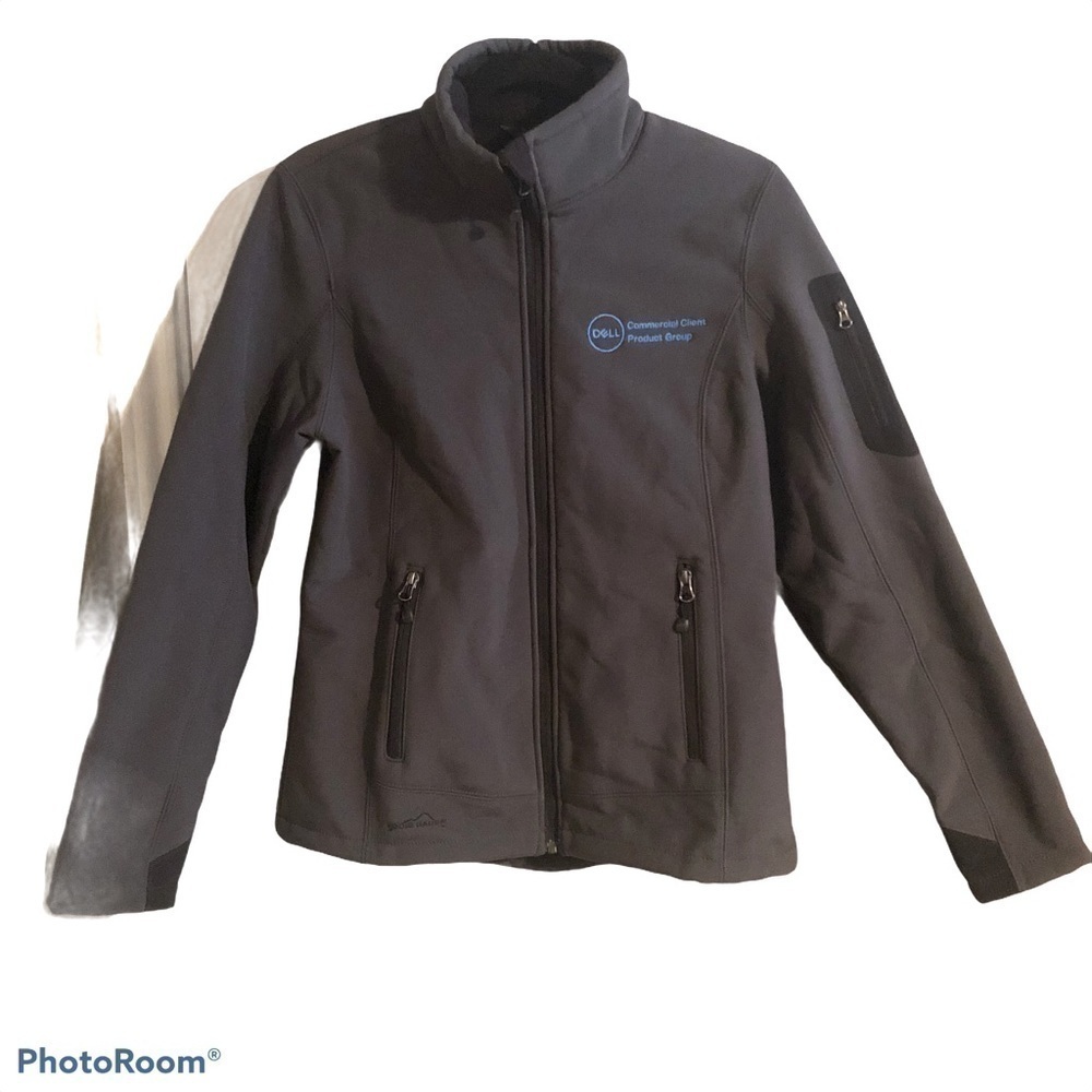 Eddie Bauer Fleece Lined Zip Up Jacket